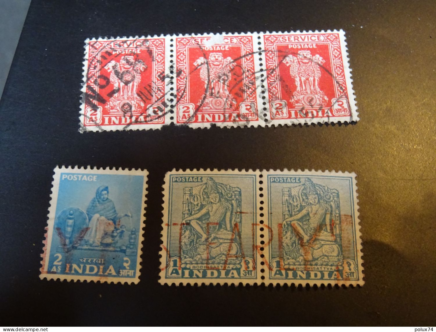 INDE Oblitérations Divers  Collection Classiques Anciens - Used Stamps