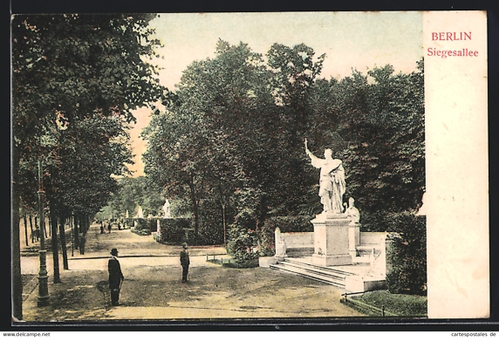 AK Berlin-Tiergarten, Denkmal In Der Siegesallee  - Tiergarten