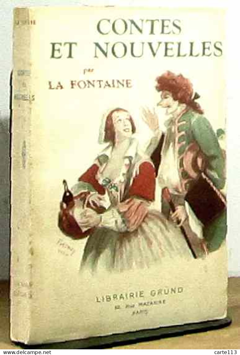 LA FONTAINE Jean De - CONTES ET NOUVELLES - 1901-1940