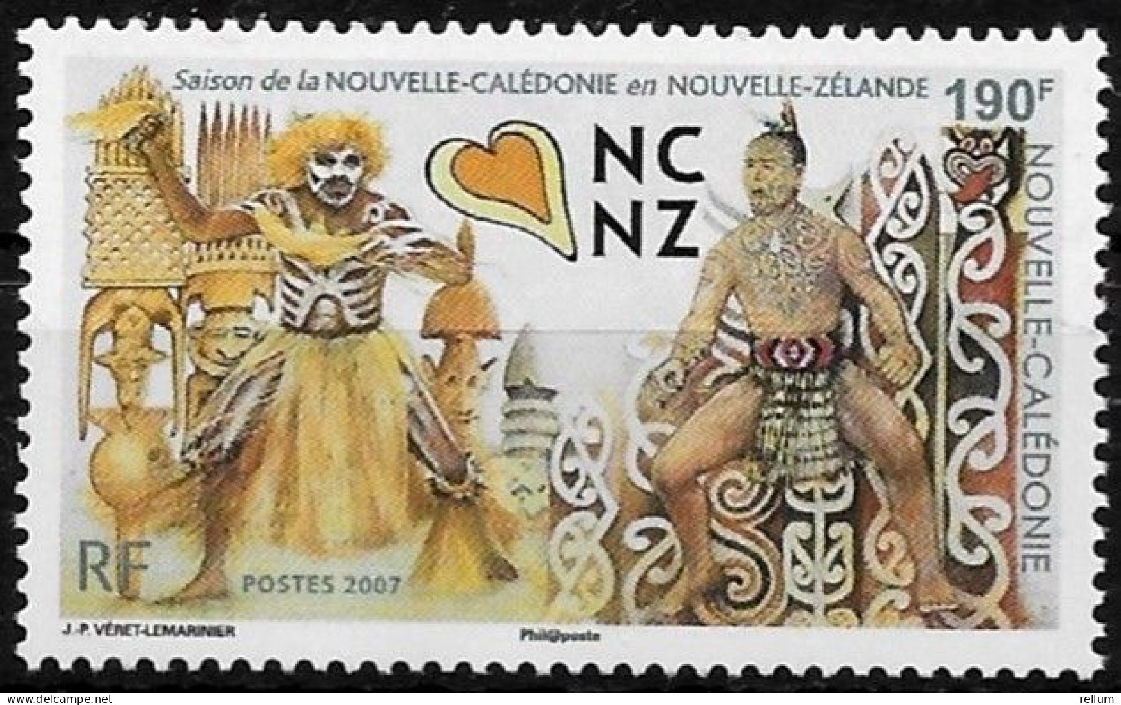 Nouvelle Calédonie 2007 - Yvert Et Tellier Nr. 1017 - Michel Nr. 1436 ** - Unused Stamps