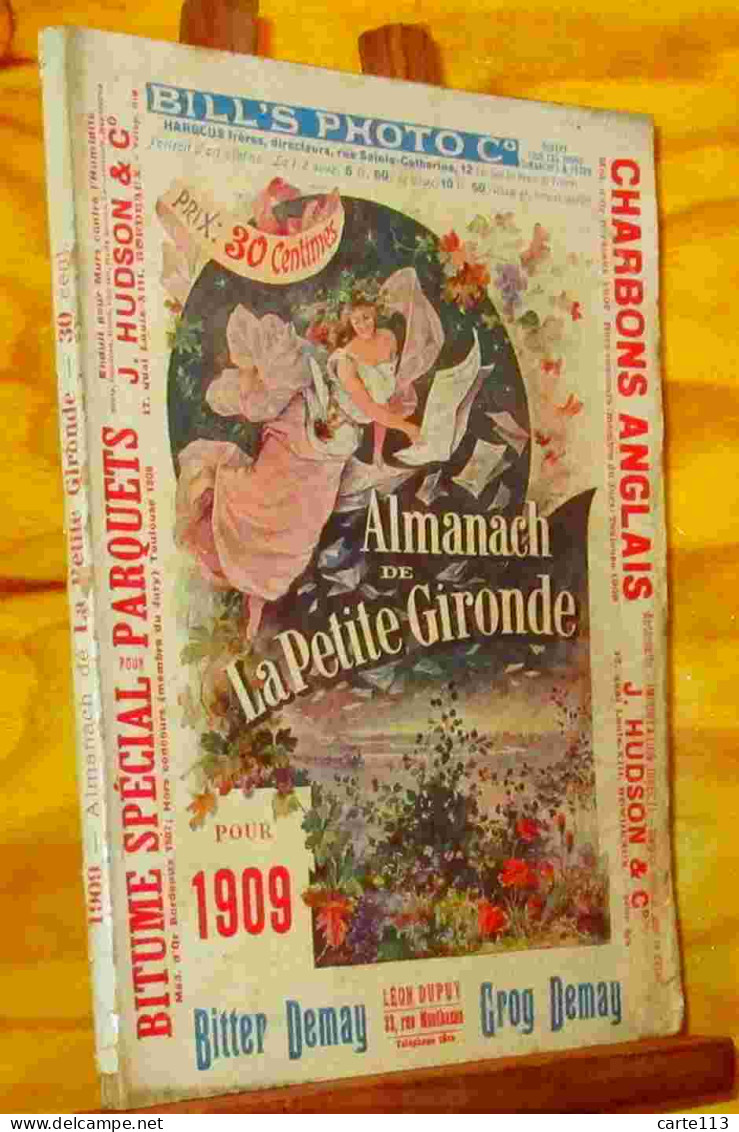 COLLECTIF  - ALMANACH DE LA PETITE GIRONDE - 1909 - 1901-1940