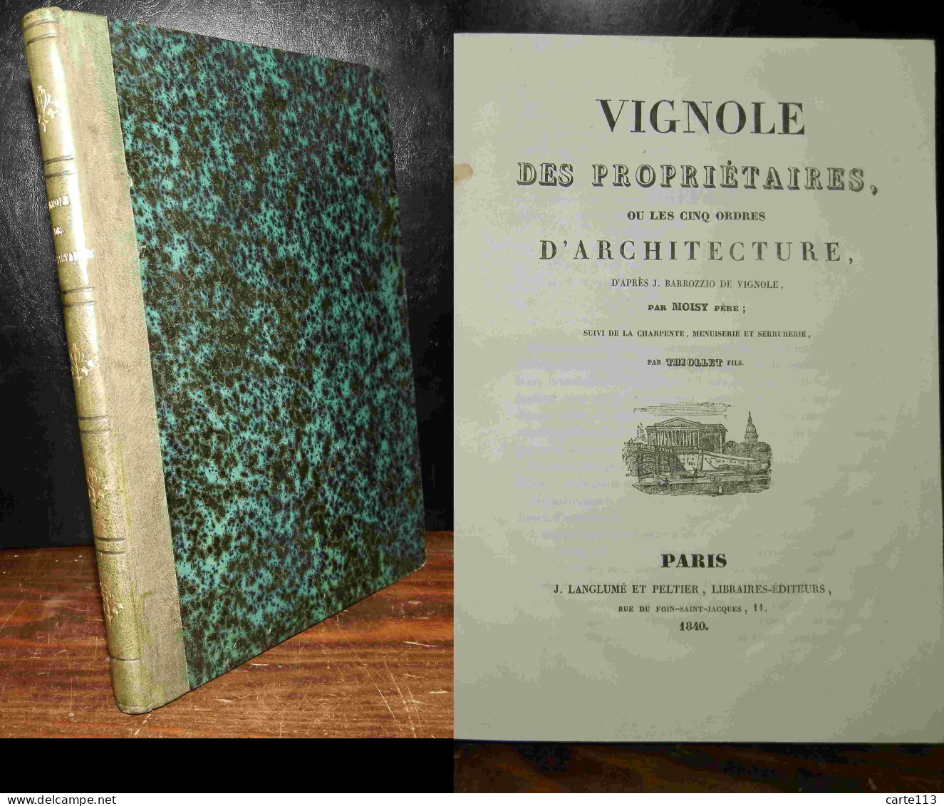 MOISY  - VIGNOLE DES PROPRIETAIRES - 1801-1900