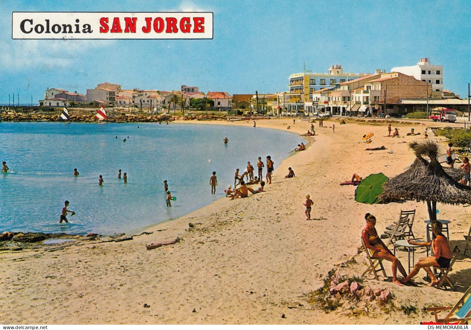 Colonia San Jorge - Playa 1972 - Mallorca