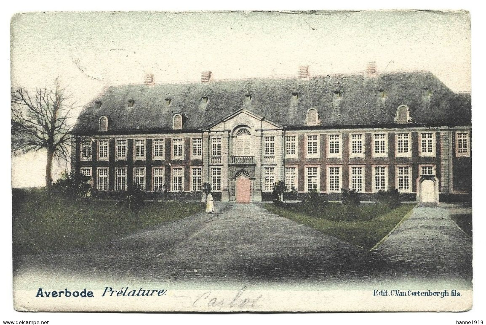 Averbode Prélature Briefstempel 1904 Sichem Lez Diest Htje - Scherpenheuvel-Zichem