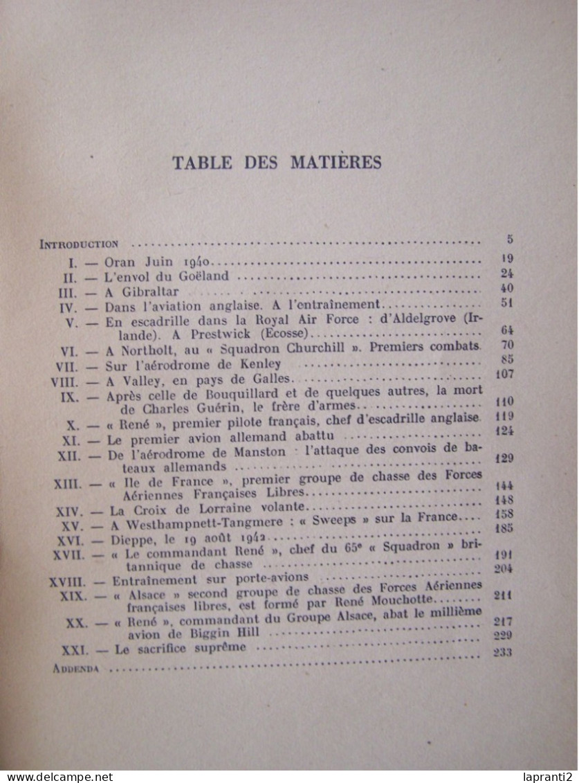 MILITARIA. L'AVIATION. "LES CARNETS DE R; MOUCHOTTE, COMMANDANT DE GROUPE DE CHASSE DANS LA ROYAL AIR FORCE, ........... - Guerre 1939-45