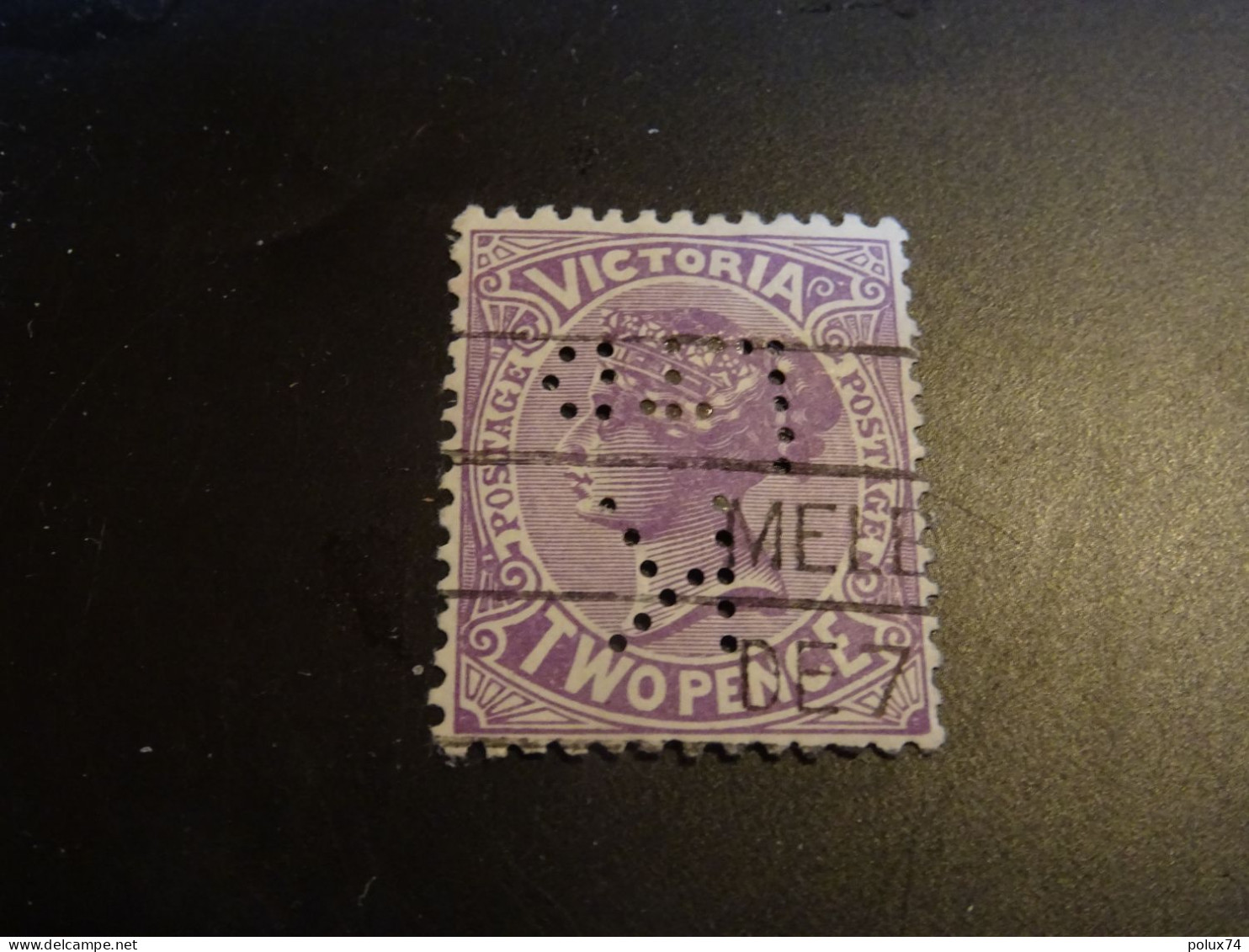 AUSTRALIE VICTORIA Perforé Collection Classiques Anciens - Used Stamps