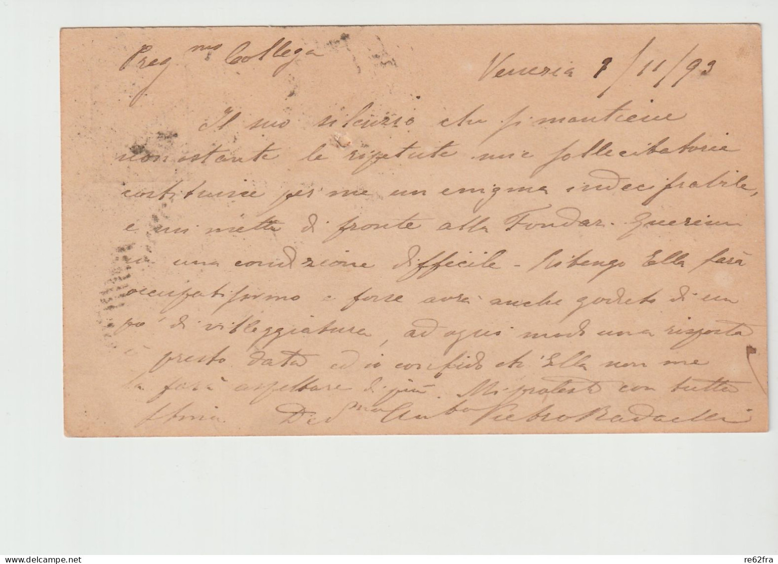 Umberto I° Intero Postale C.10-93, Spedita Nel 1893 Con Raccomandata E Aggiunta Di Francobolli Per C.25 - Entero Postal