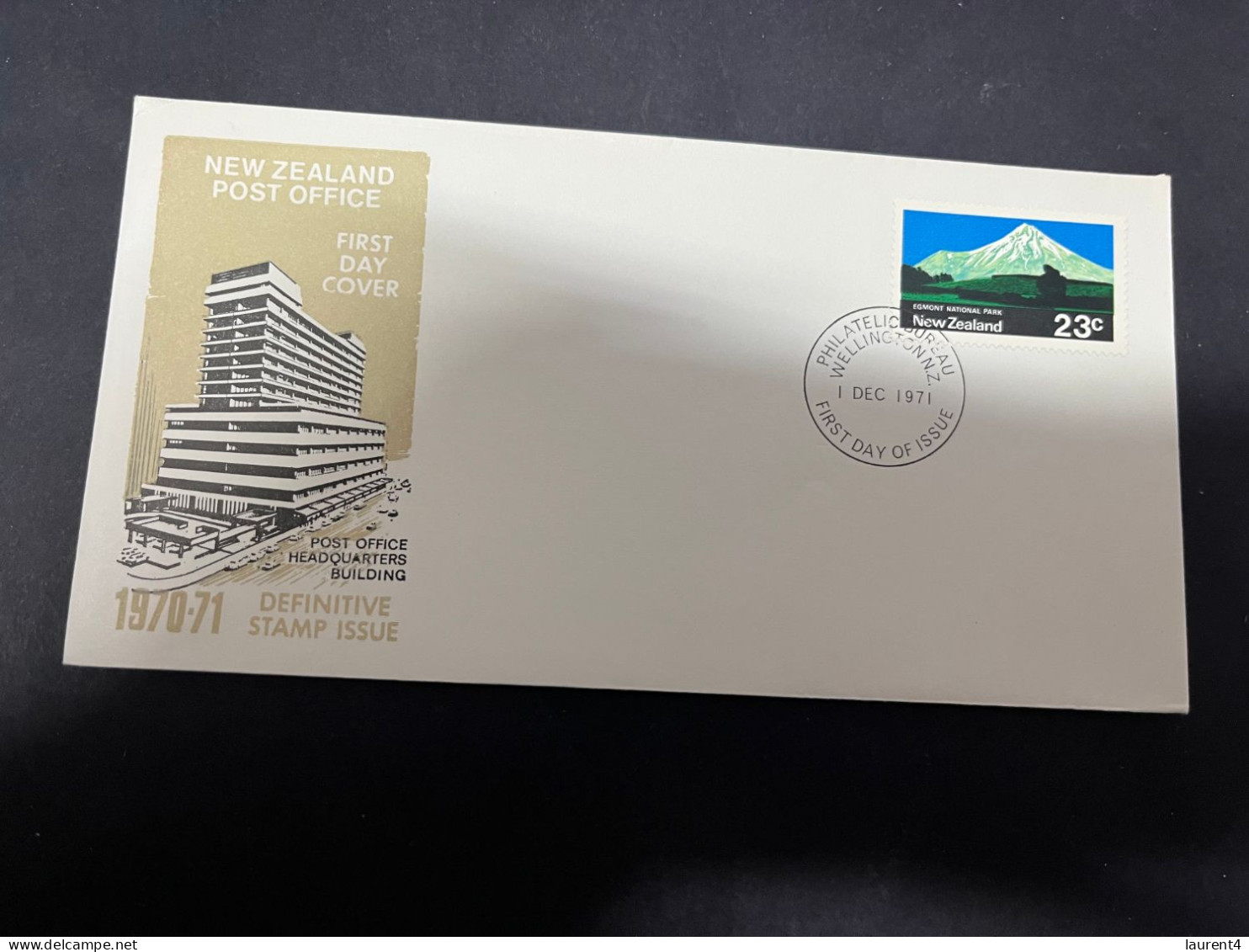 18-4-2024 (2 Z 24) FDC - New Zealand - Not Posted - 1971 - Opening Wellington Post Office - FDC