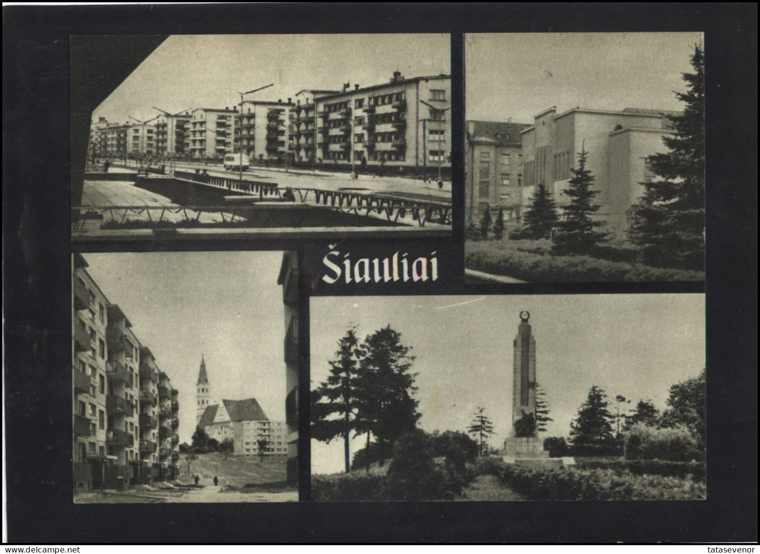 Post Card Lithuania LT Pc 108 SIAULIAI - Lituanie