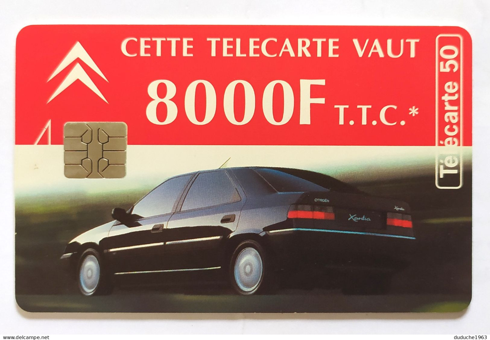 Télécarte France - Citroën - Ohne Zuordnung