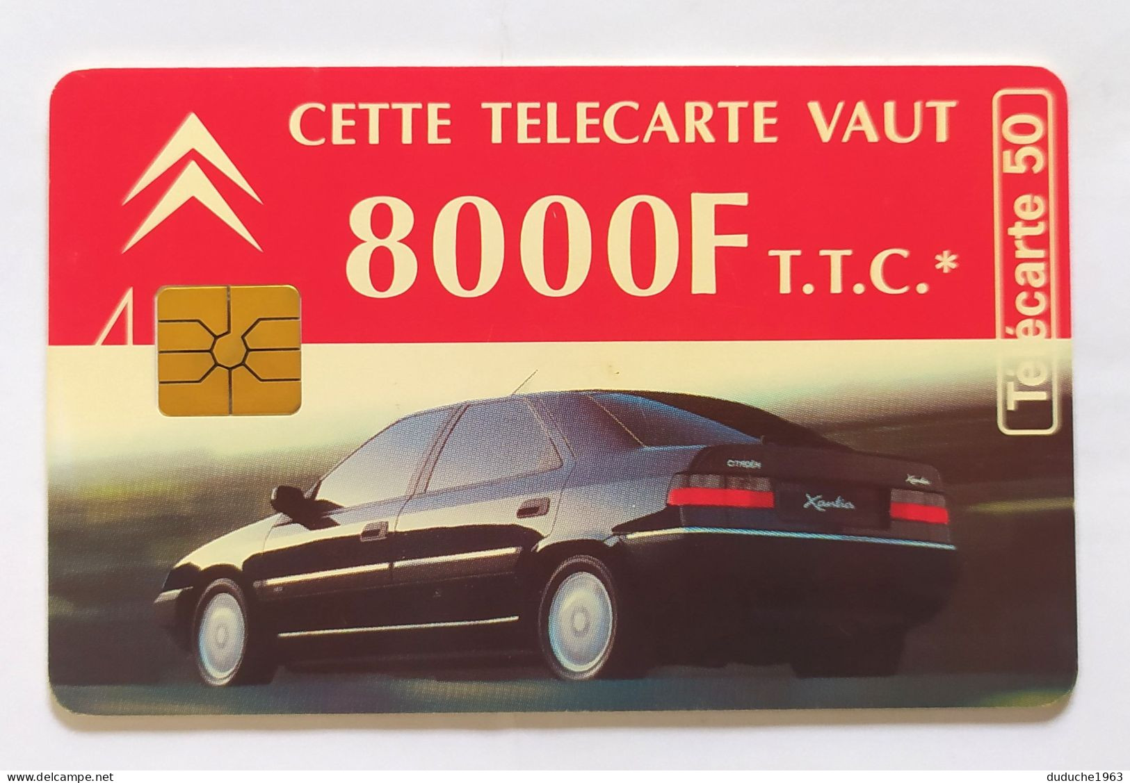 Télécarte France - Citroën - Zonder Classificatie