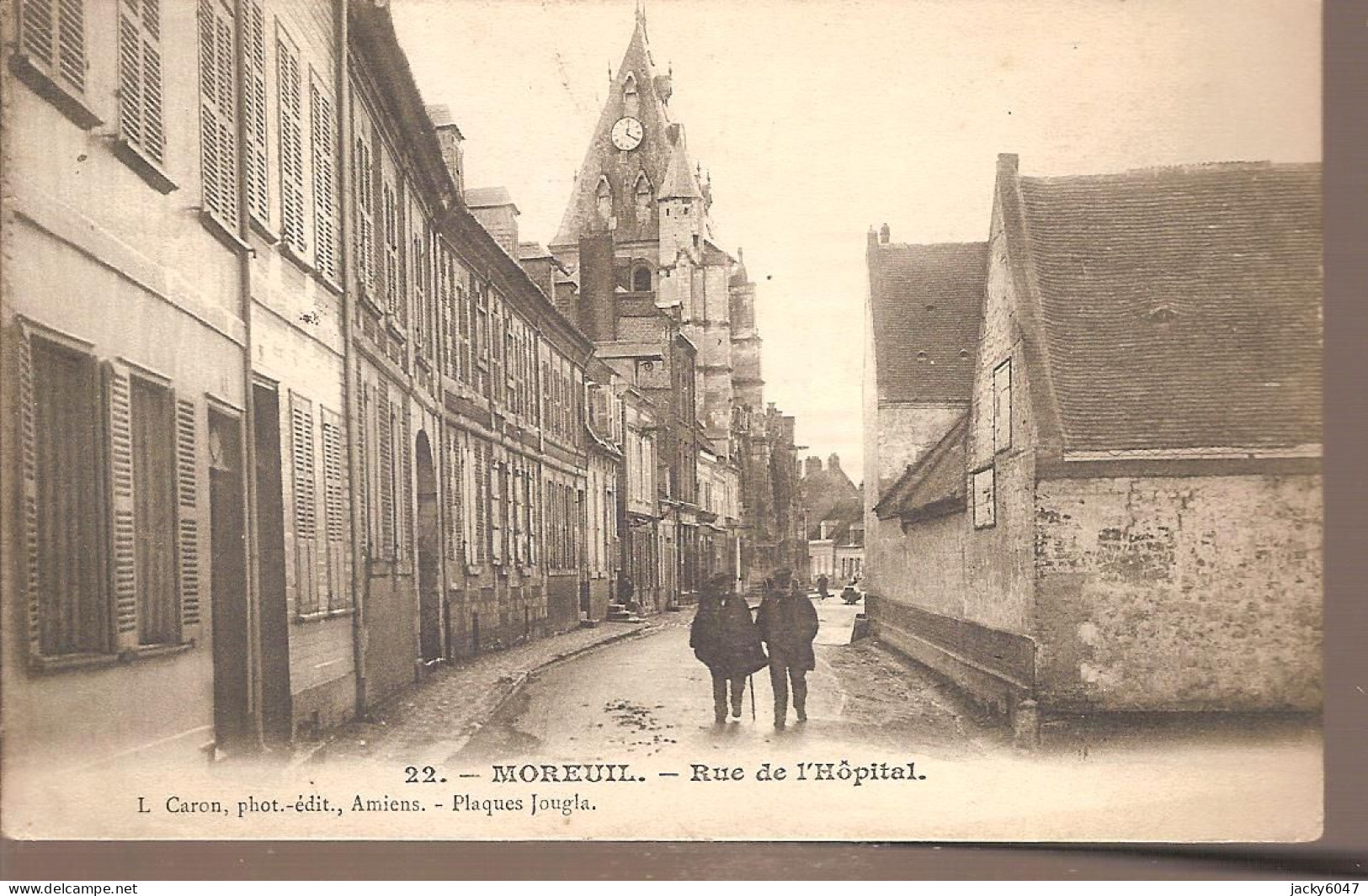 80 - Moreuil - Rue De L'Hôpital - Moreuil