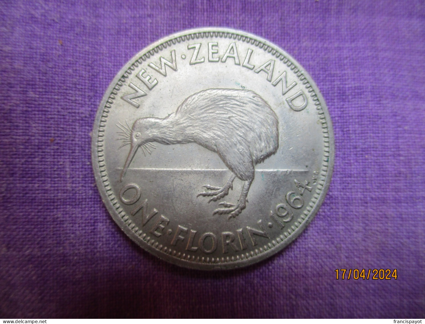 New Zealand: One Florin 1964 - New Zealand