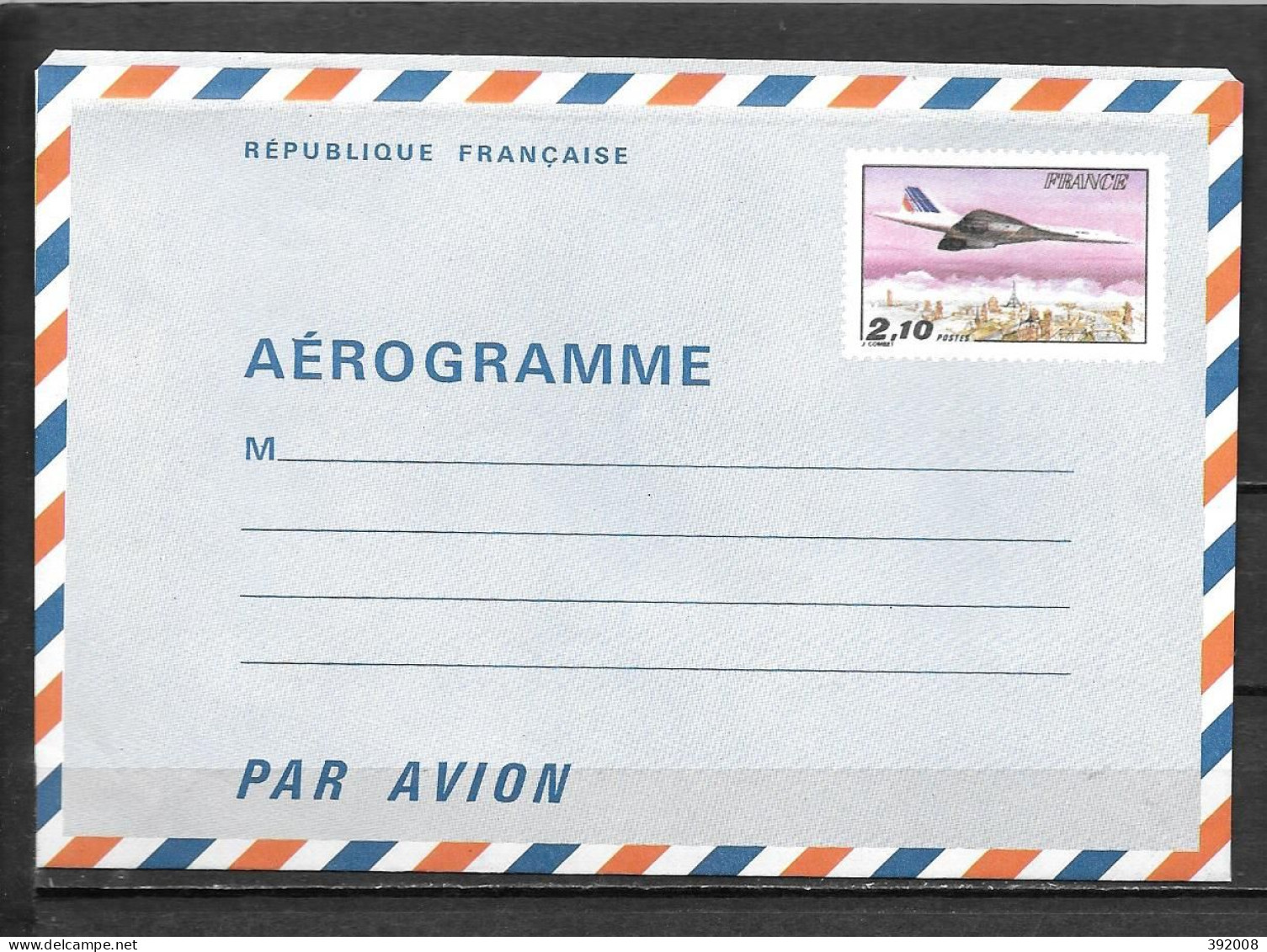 1977 / 80 - 1006** - Concorde - 11 - Aerogramas