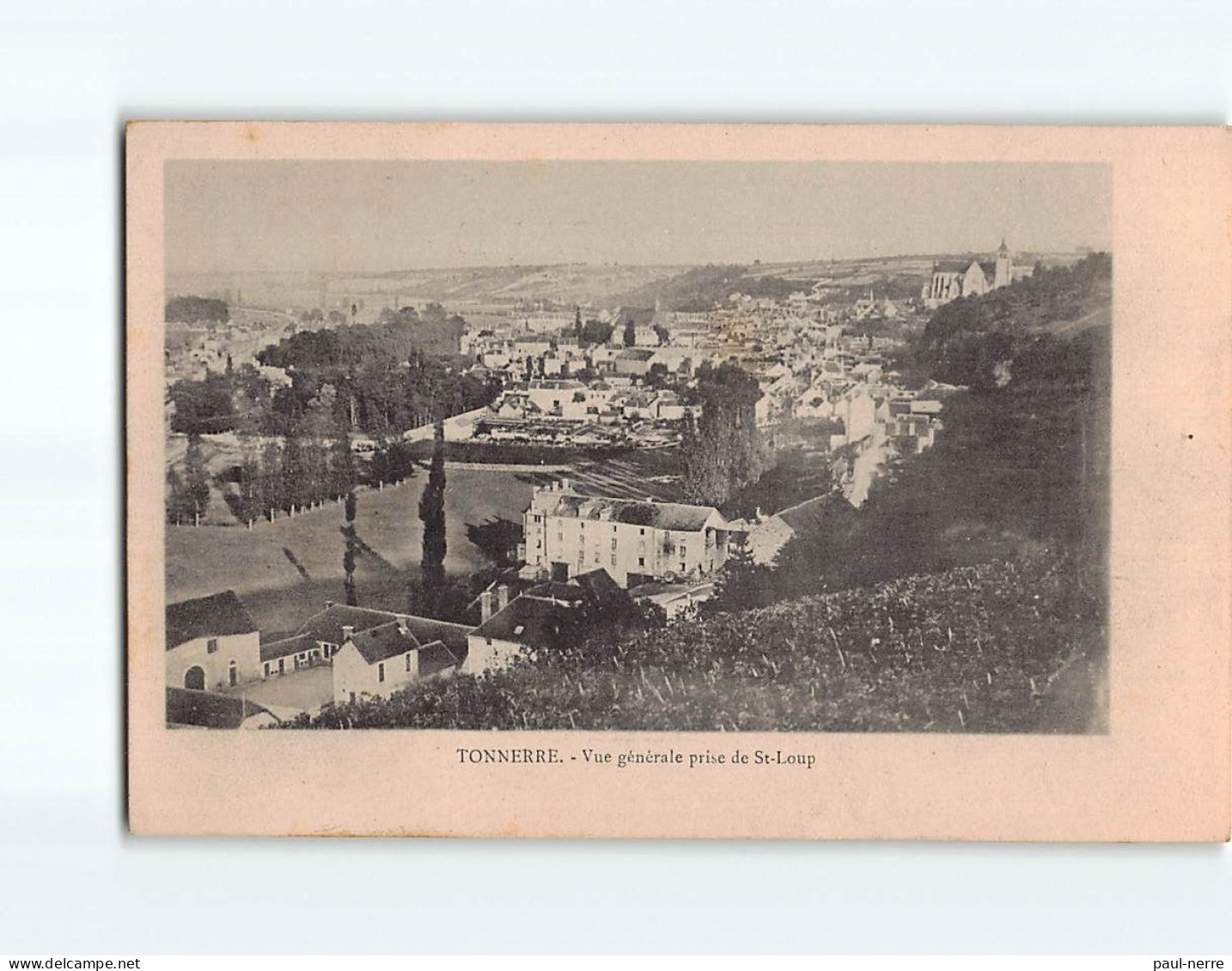 TONNERRE : Vue Générale Prise De Saint-Loup - Très Bon état - Tonnerre