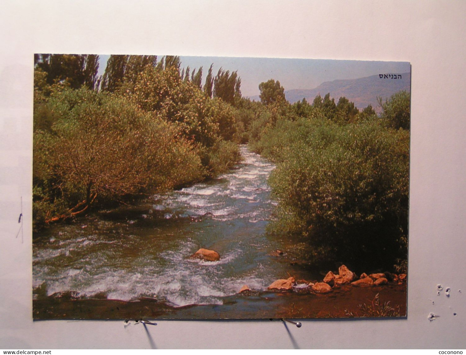 Le Fleuve " Banias "  - La Source Principale Du Fleuve Jourdain - Israel