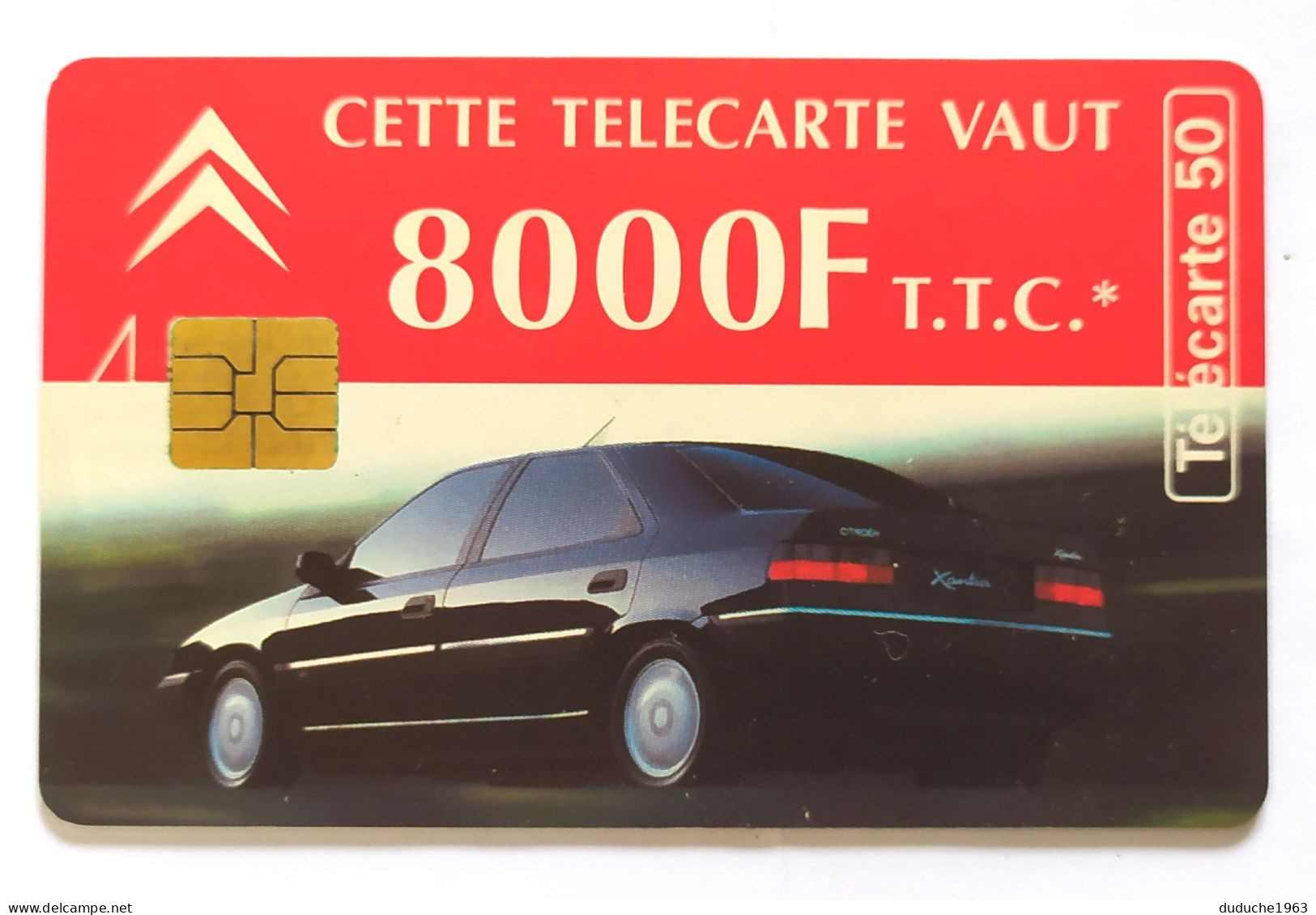 Télécarte France - Citroën - Ohne Zuordnung