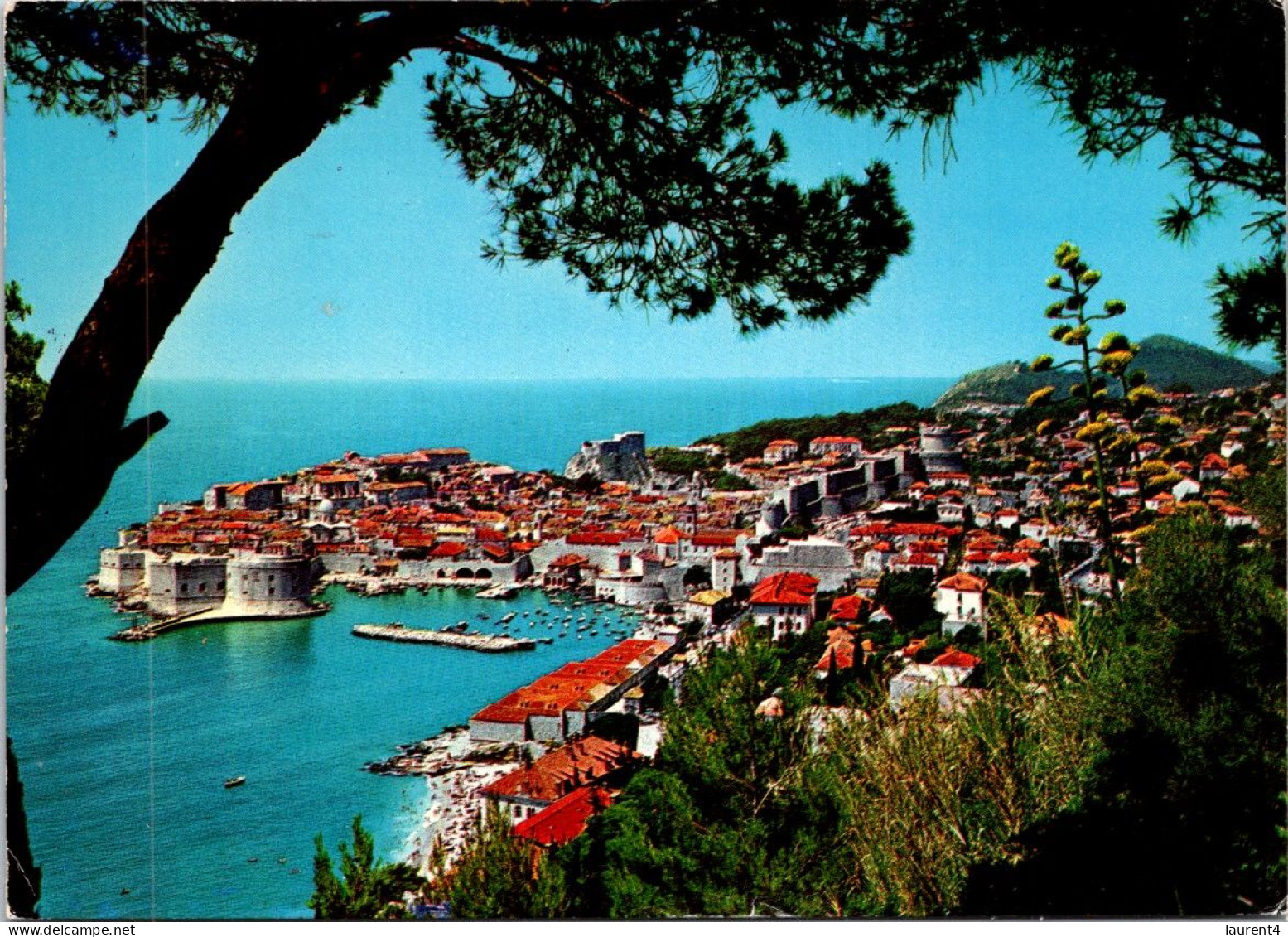 18-4-2024 (2 Z 25) Ex Yugoslavia (now In Croatia) (posted To France) Dubrovnik (UNESCO) - Jugoslawien