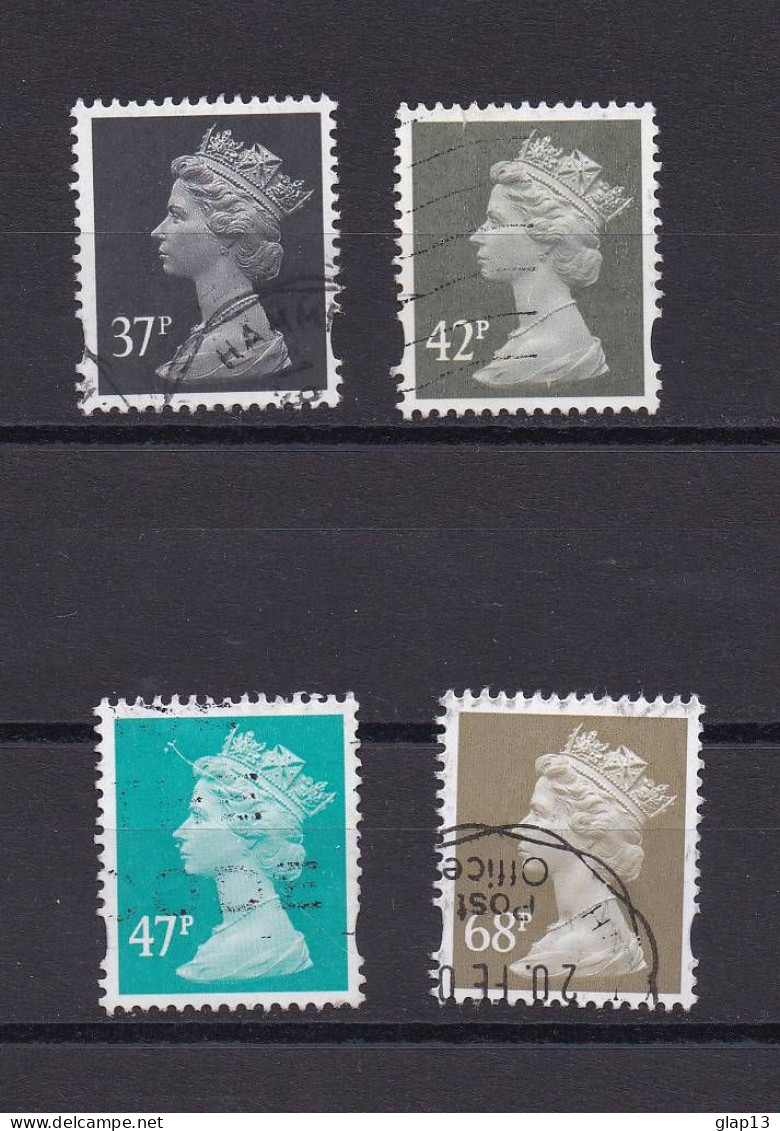 GRANDE-BRETAGNE 2002 TIMBRE N°2342/45 OBLITERE ELIZABETH II - Oblitérés