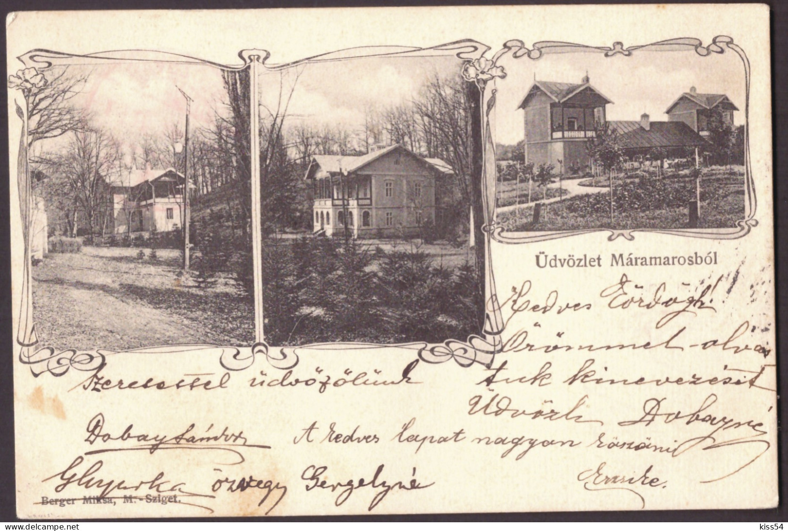 RO 36 - 24948 MARAMURES, Litho, Romania - Old Postcard - Used - 1903 - Rumänien
