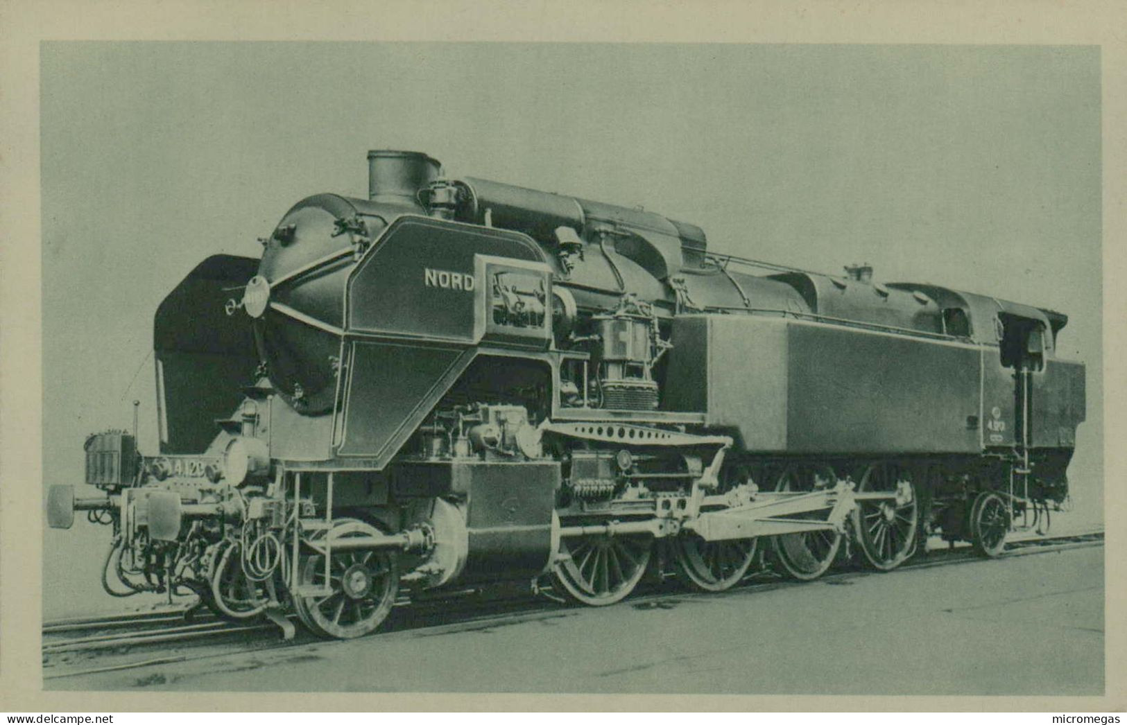 Chemin De Fer Du Nord - Locomotive-Tender Type 1932 - Trains