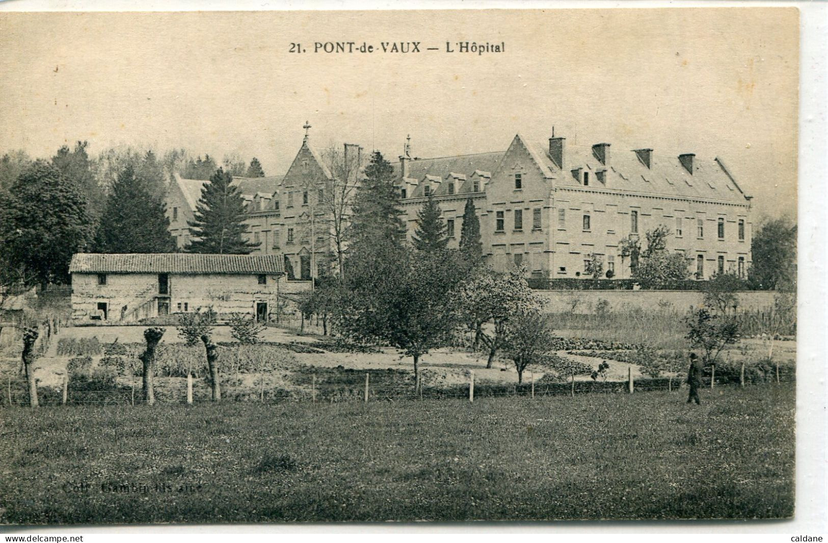 -01-AIN - PONT-de-VAUX - L'Hopital - Pont-de-Vaux