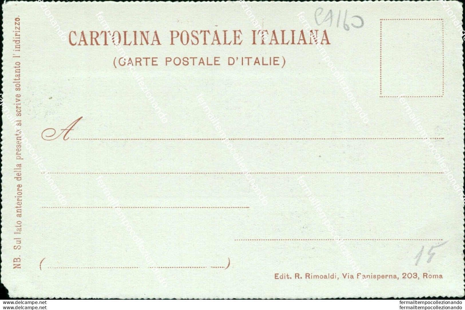 Ca160 Cartolina Militare 13 Reggimento Artiglieria Da Campagna Www1 1guerra - Regimientos