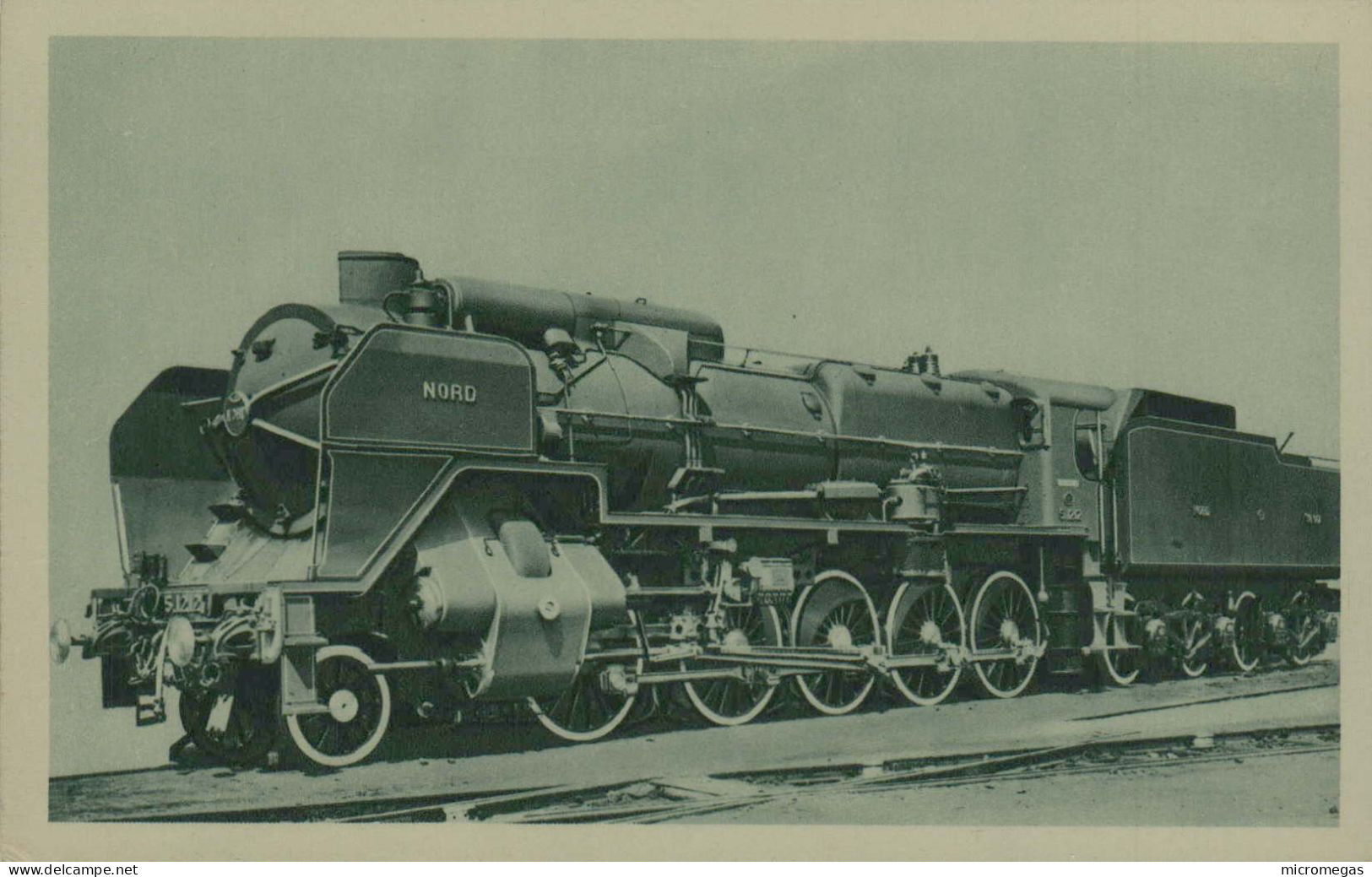 Chemin De Fer Du Nord - Locomotive Type 1933 - Trains