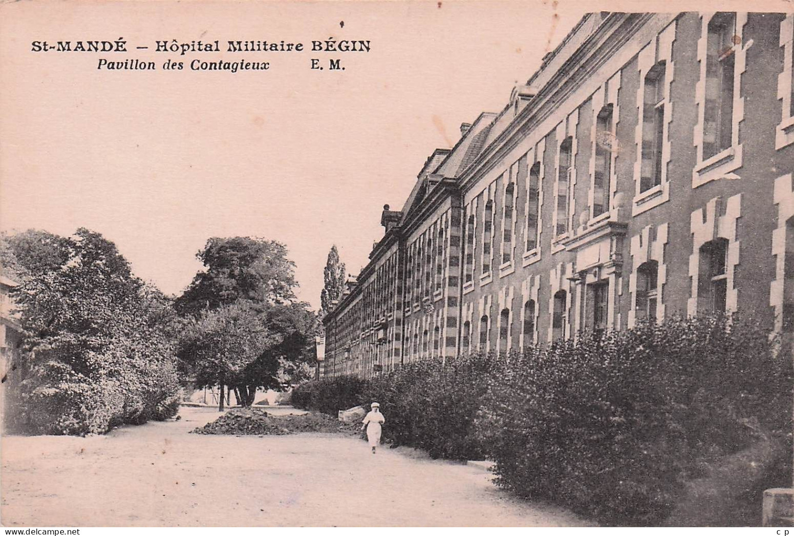 Saint Mandé - Hopital Militaire Béguin - Pavillon Des Contagieux    -  CPA °Alm - Saint Mande