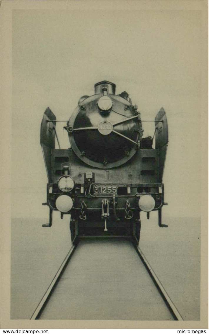 Chemin De Fer Du Nord - Locomotive "Pacific" Type 1930 - Trains