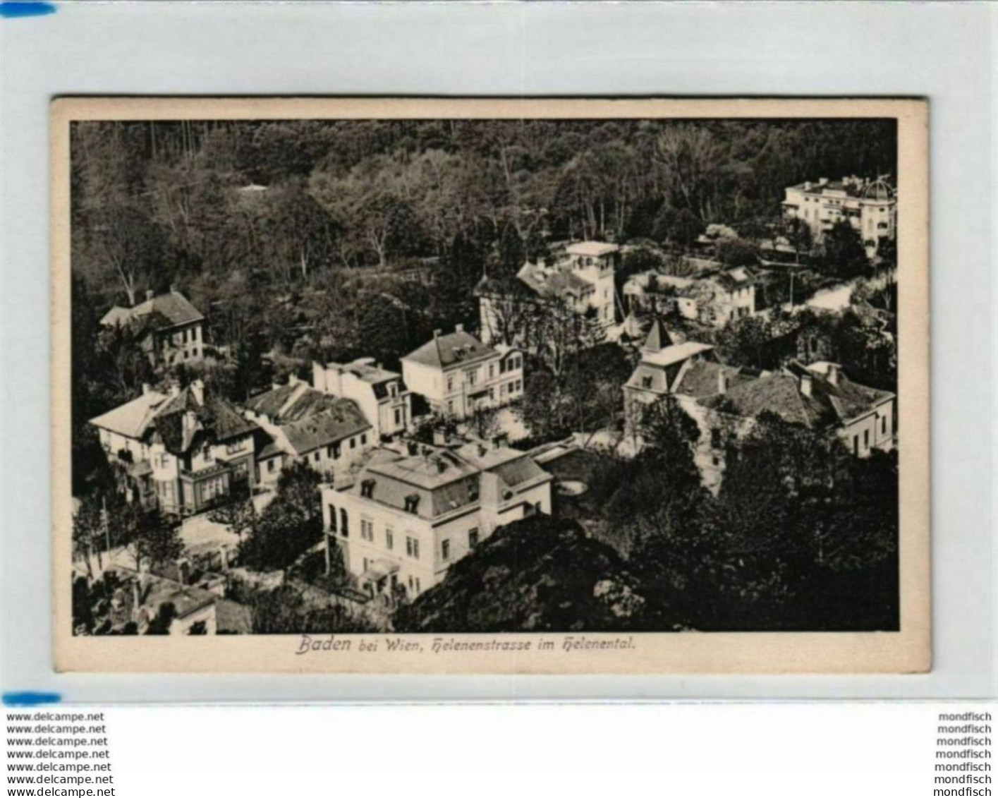 Baden Bei Wien 1914 - Helenenstraße Im Helenental - Baden Bei Wien