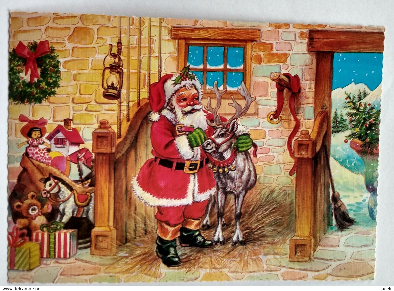 Christmas / Noël / Santa Claus  /  Polish Postcard - Santa Claus