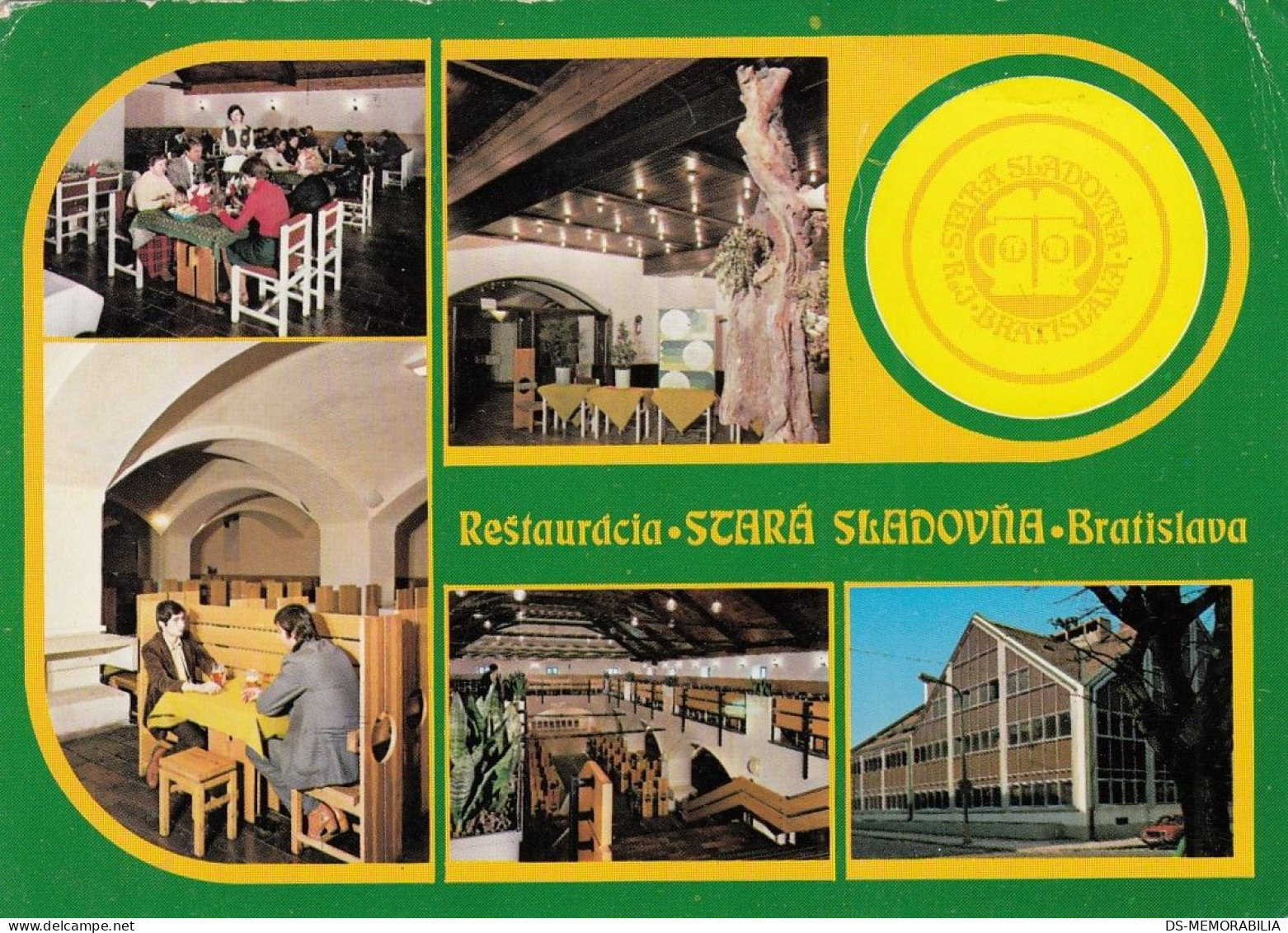 Bratislava - Restauracia Stara Sladovna 1986 - Slovakia