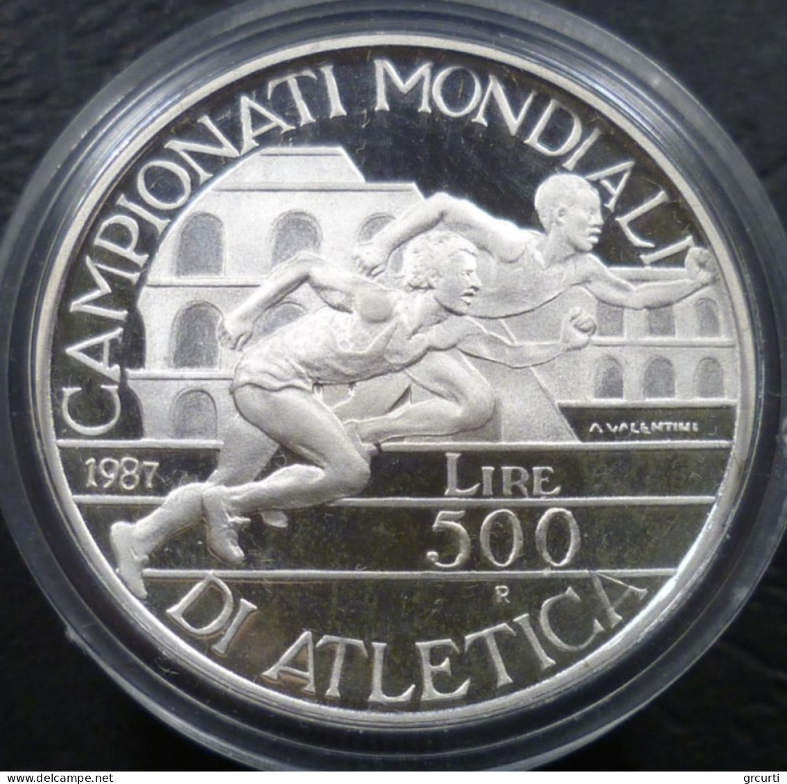 Italia - 500 Lire 1987 - Campionati Mondiali Di Atletica - 500 Liras