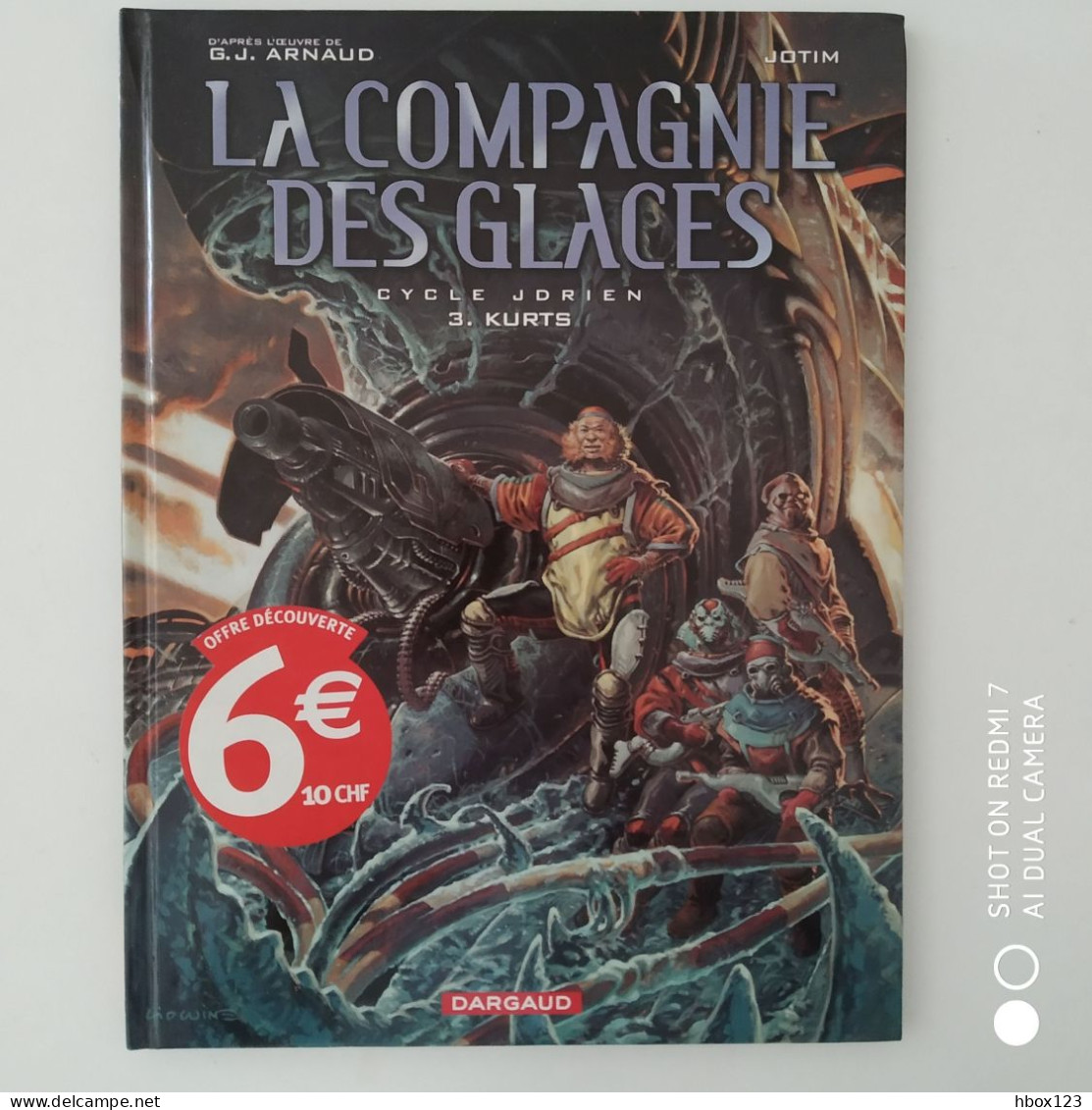 LA COMPAGNIE DES GLACES E.O. Cycle 1 Complet T1-2-3-4-5-6-7 - Editions Originales (langue Française)