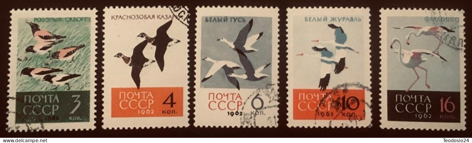 Russie 1962  USSR CCCP Mi 2688-92 - Gebruikt