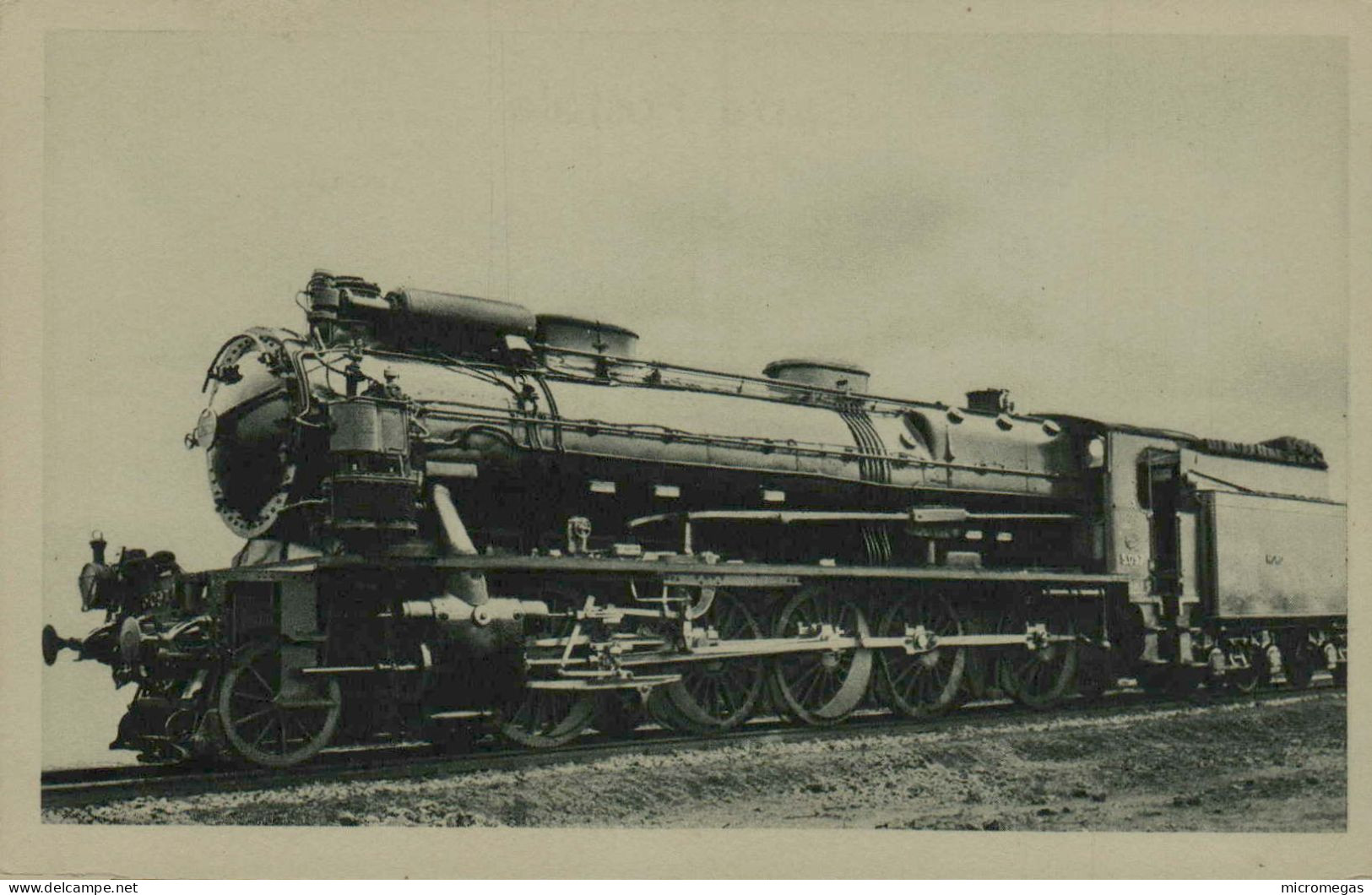 Chemin De Fer Du Nord - Locomotive "Decapod" - Trains