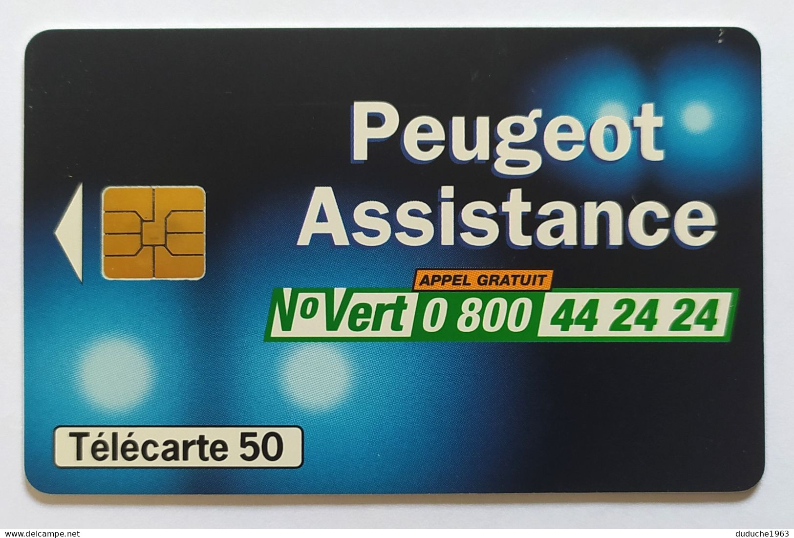 Télécarte France - Peugeot Assistance - Unclassified