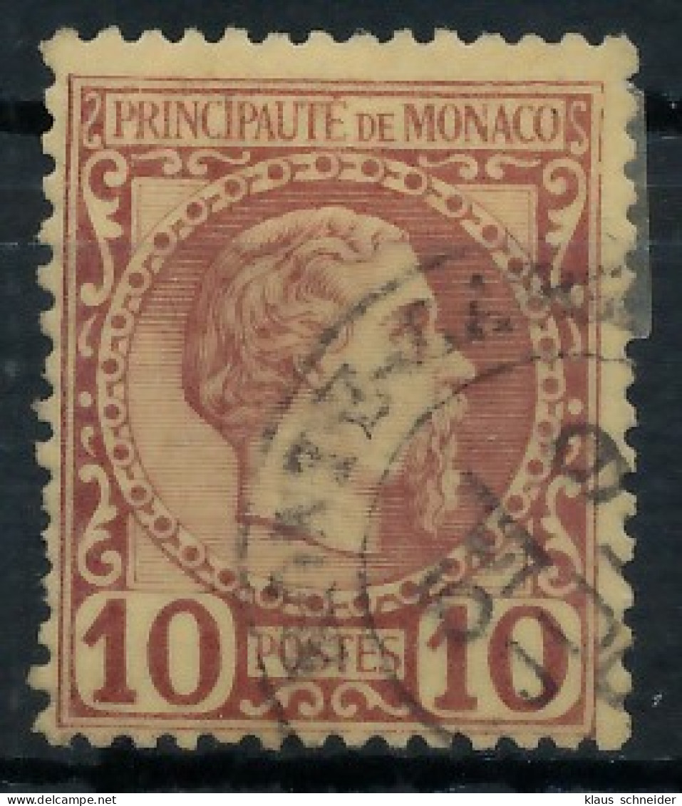 MONACO 1885 Nr 4 Gestempelt X3AD7BA - Other & Unclassified