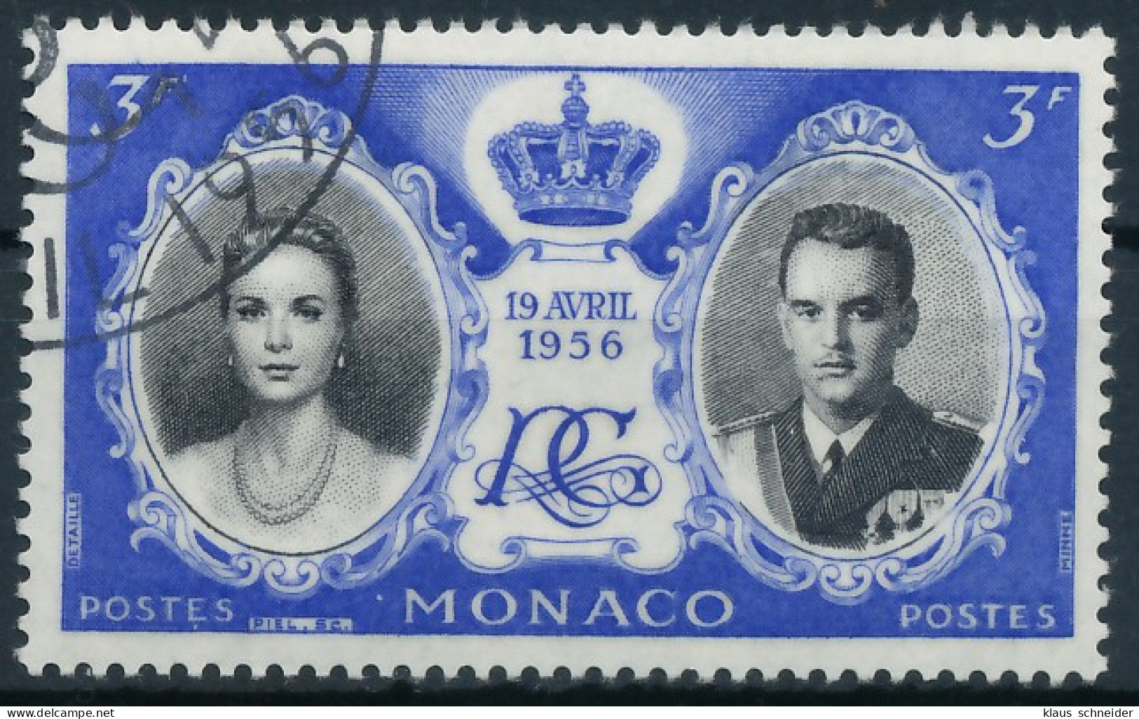 MONACO 1956 Nr 563 Gestempelt X3B340E - Autres & Non Classés