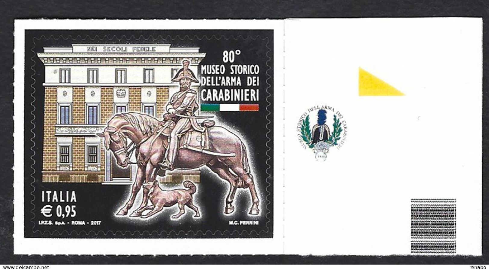 Italia, Italy, Italien, Italie 2017; Cavalli, Horse, Pferde, Chevaux : Carabinieri A Cavallo + Cane; Bordo A Destra - Cavalli