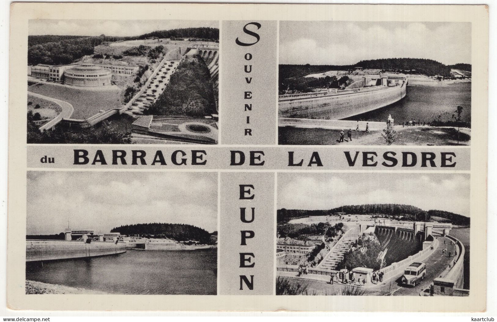 Souvenir Du Barrage De La Vesdre - Eupen - (Belgique/België) - 1954 - Eupen