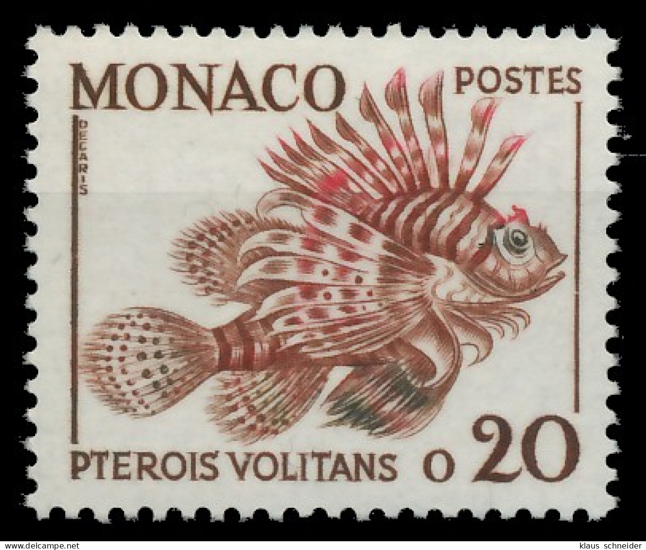 MONACO 1960 Nr 652 Postfrisch X3B386A - Andere & Zonder Classificatie