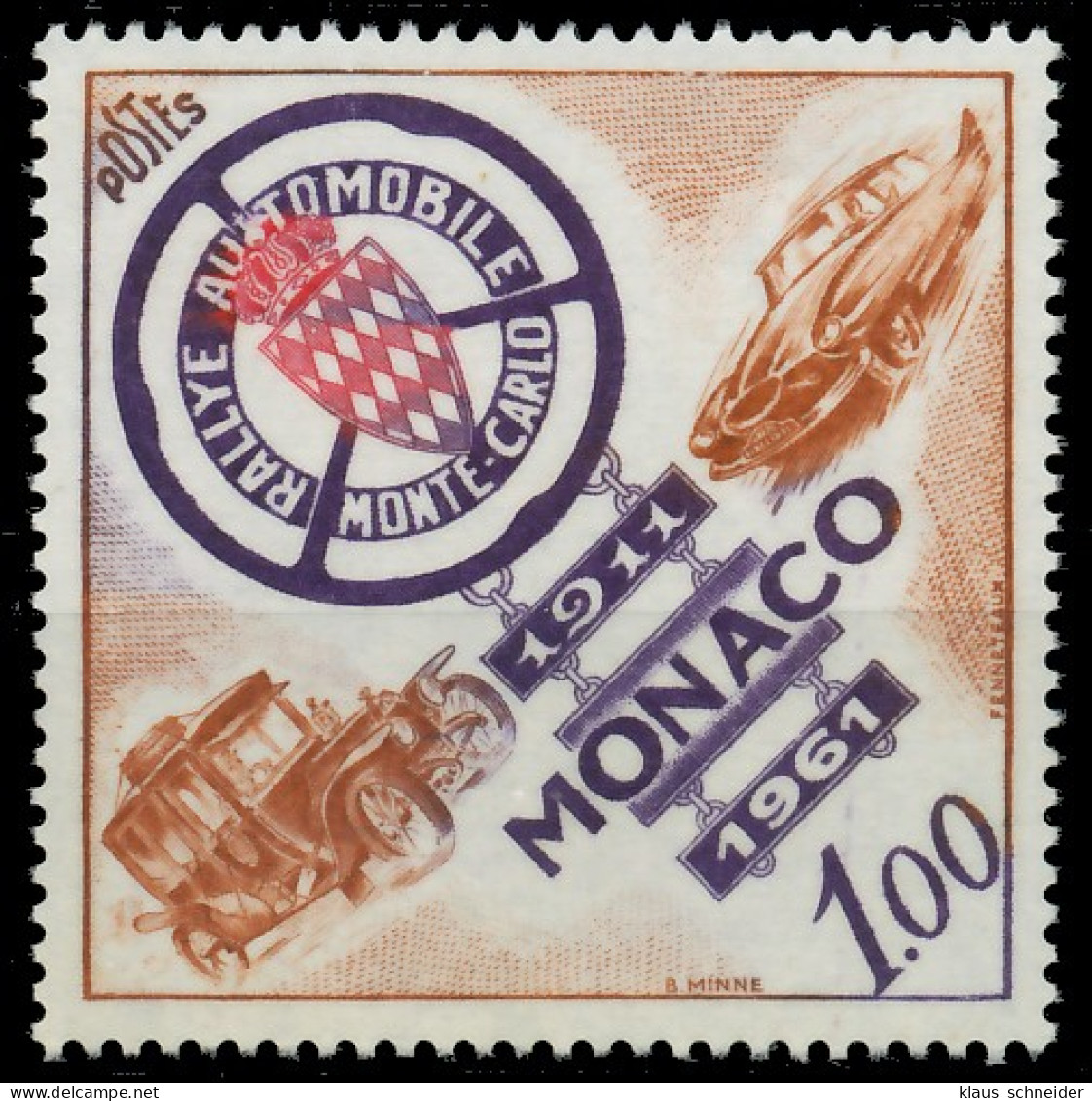 MONACO 1961 Nr 665 Postfrisch SF09F5A - Andere & Zonder Classificatie