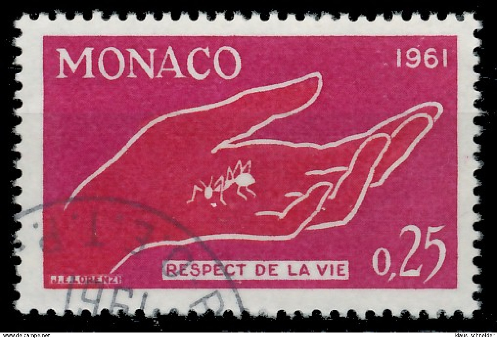 MONACO 1961 Nr 670 Gestempelt X3B5A3E - Andere & Zonder Classificatie
