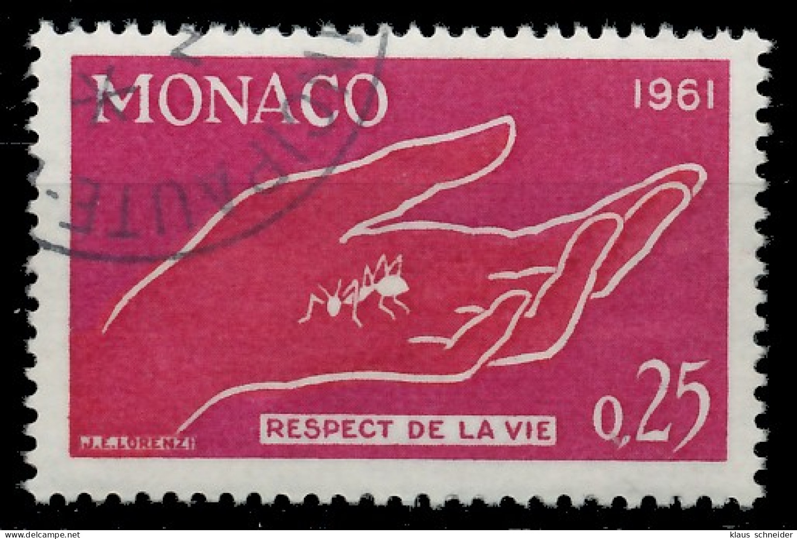 MONACO 1961 Nr 670 Gestempelt X3B5A32 - Other & Unclassified