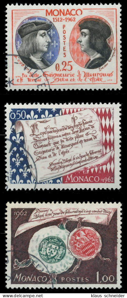 MONACO 1962 Nr 689-691 Gestempelt X3B5BE6 - Other & Unclassified