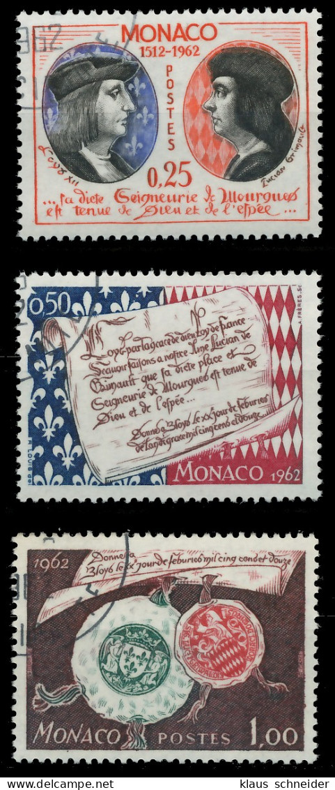 MONACO 1962 Nr 689-691 Gestempelt X3B5BEA - Sonstige & Ohne Zuordnung