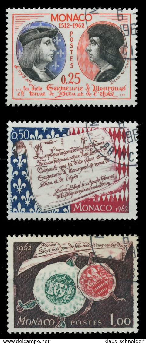 MONACO 1962 Nr 689-691 Gestempelt X3B5BFE - Sonstige & Ohne Zuordnung