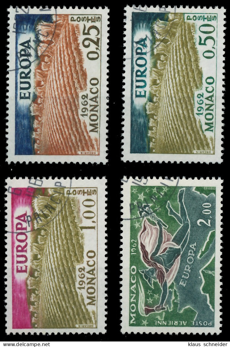 MONACO 1962 Nr 695-698 Gestempelt X3B5D92 - Andere & Zonder Classificatie